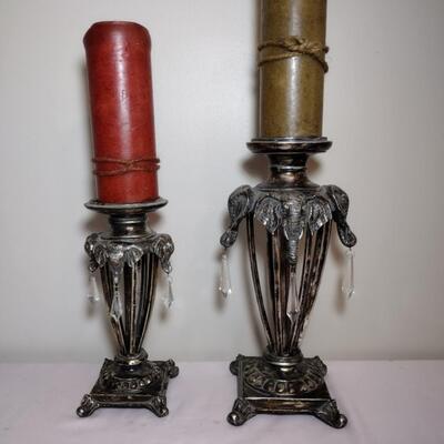 Pillar Candle Pair