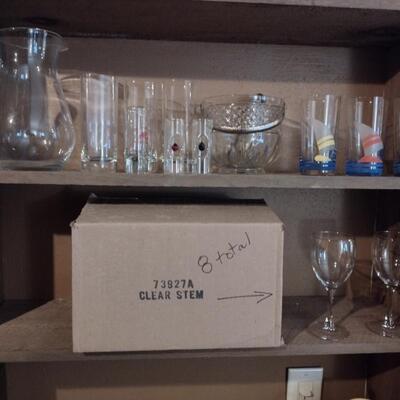 Glasses and Stemware