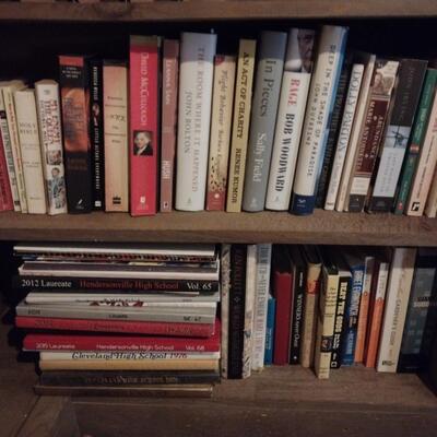 2 Shelves of Books