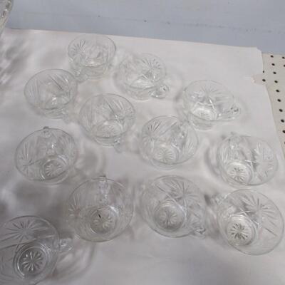 Crystal Punch Bowls & Glasses