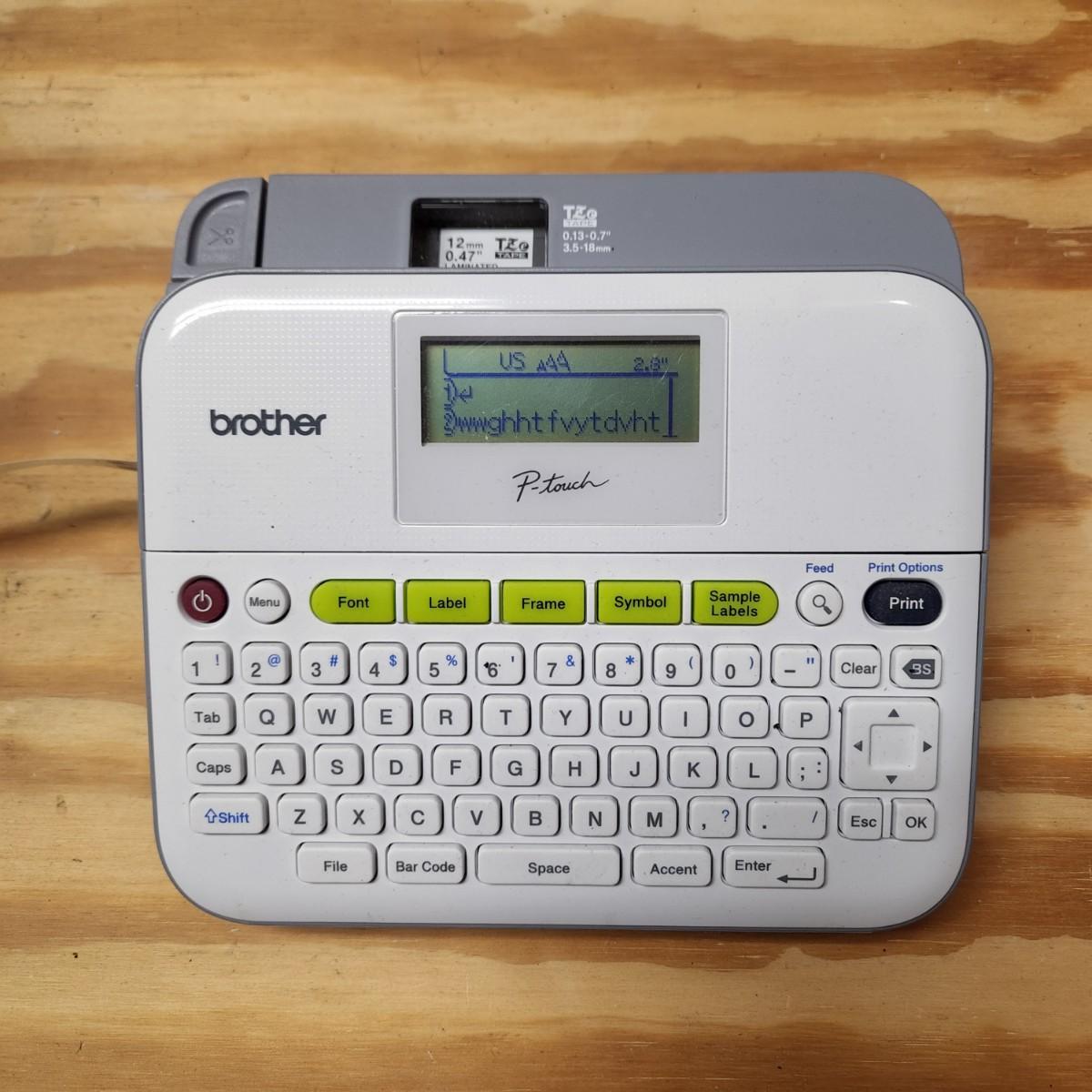 Brother Ptd400 Label Maker