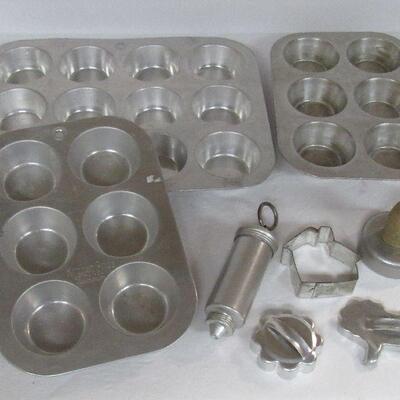 Vintage Aluminum Kitchen Lot