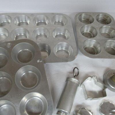 Vintage Aluminum Kitchen Lot
