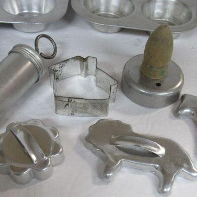Vintage Aluminum Kitchen Lot