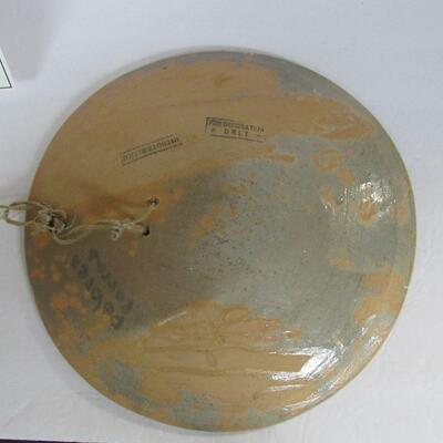 Large Pottery Wall Plate Decor