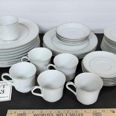 Beautiful Love Lace Fine China Dish Set