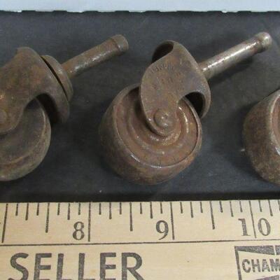 Wood Parts From Antique Bouffet