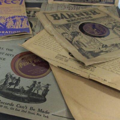 17 Vintage 78 RPM Records