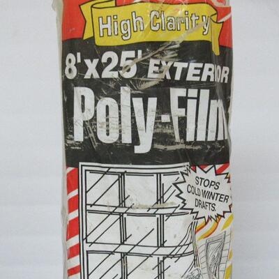 Nearly Full Roll Poly Film, External For Windows, 4 Mil