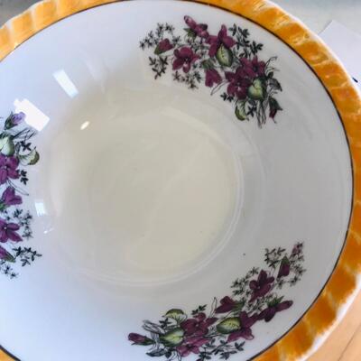 Set of 4 Japan Made Floral Bowls