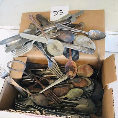 Box of treasures found on the prairie