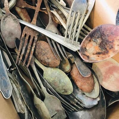 Box of treasures found on the prairie