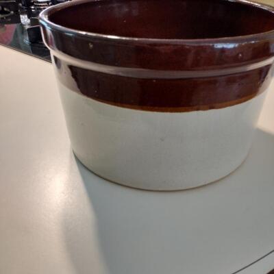 Large Roseville Crock