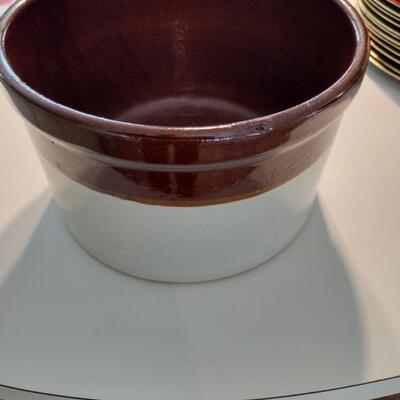 Large Roseville Crock