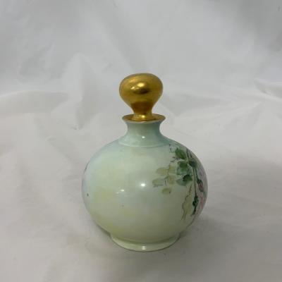 .56. Hand Painted Perfume | Limoges | c. 1890