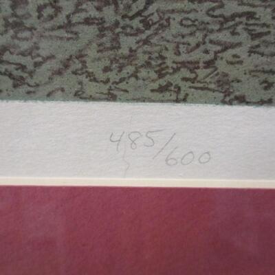 Indianapolis 500 Signed & Numbered Lithograph