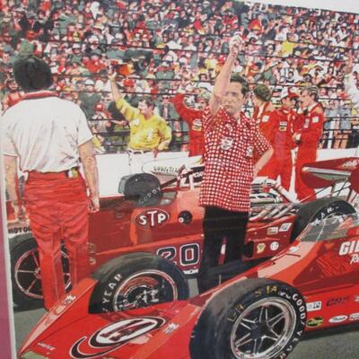 Indianapolis 500 Signed & Numbered Lithograph