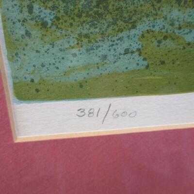 Superbowl XI Signed & Numbered Lithograph