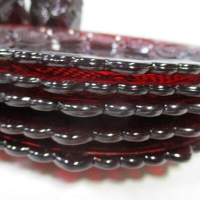 Ruby Red Dishes