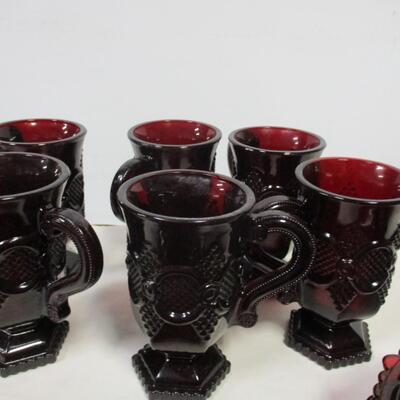 Ruby Red Dishes