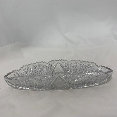 .67. Cut Glass Relish Dishes | c. 1900