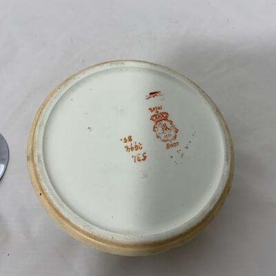 .69. Royal Bonn Hand Painted Cracker Jar | c. 1910