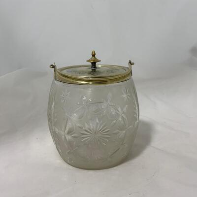 .76. Cut Glass Cracker Jar | c. 1880