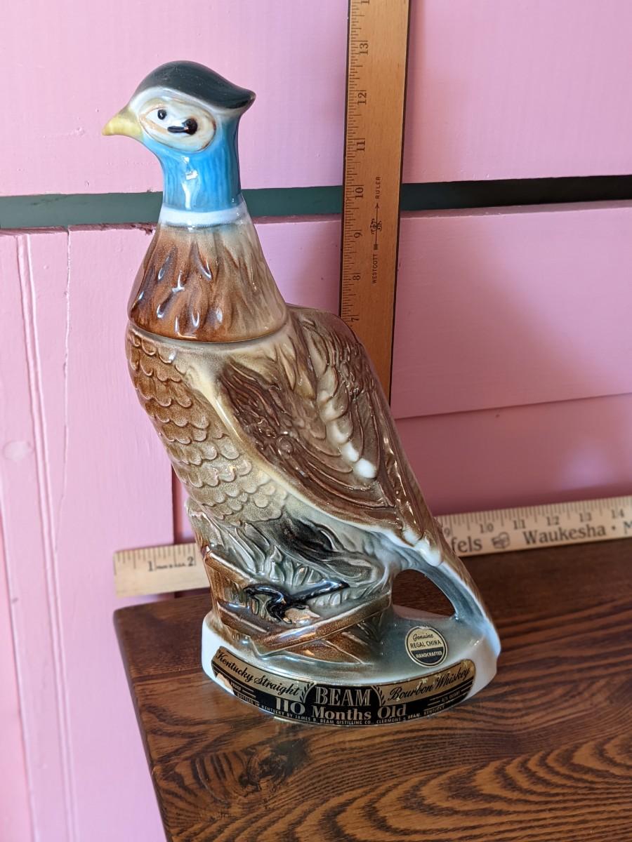 1960's Pheasant Jim Beam Decanter 2
