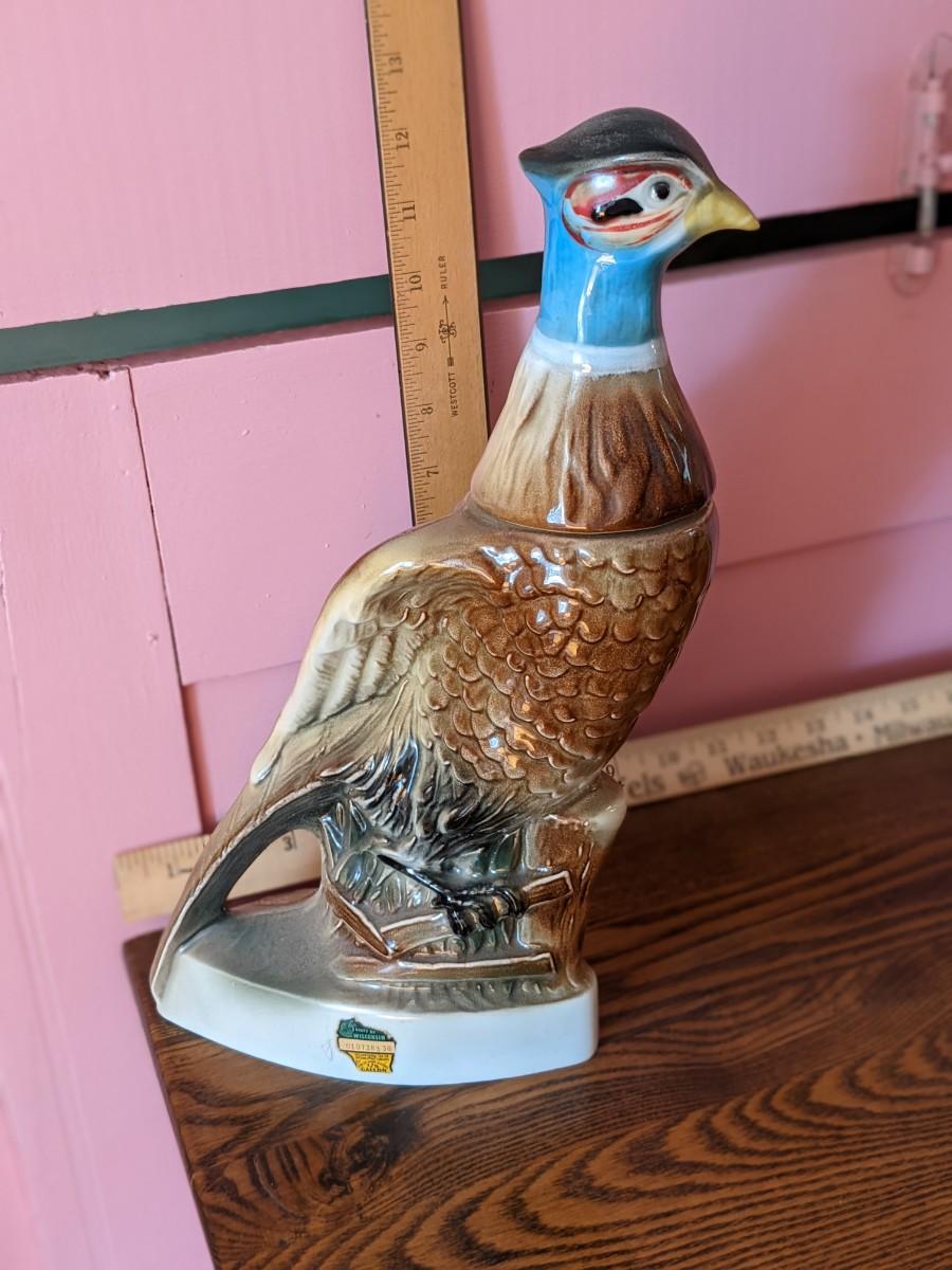 1960's Pheasant Jim Beam Decanter 2