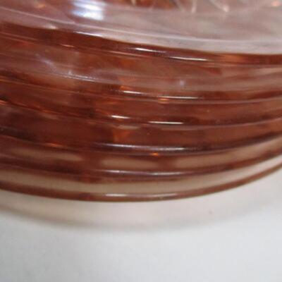 6 - Jeanette Glass Plates