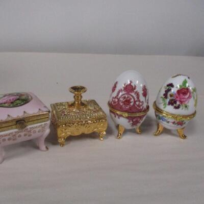 Trinket Boxes & Eggs - 1 Trinket Box Plays Music