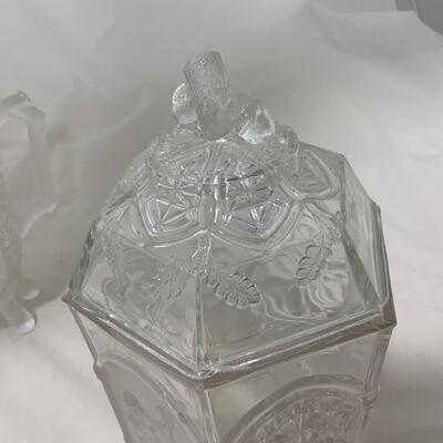 .80. Rare Find | Gothic Pressed Glass | c. 1880