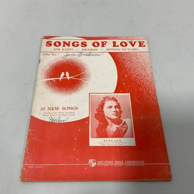 .90. Sheet Music Books | c. 1930