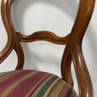 .92. Pair of Walnut Carved Side Chairs | c. 1860