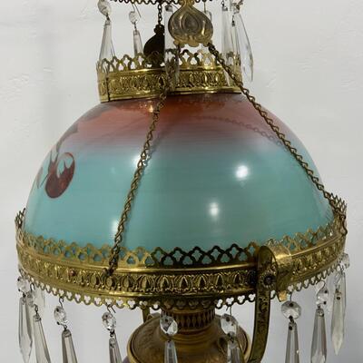 .99. Hanging Oil Lamp | All Original | c. 1880