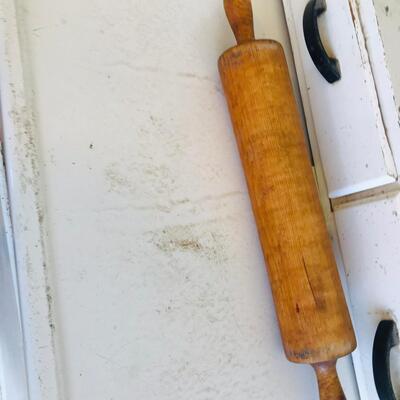 Antique Wood Rolling Pin