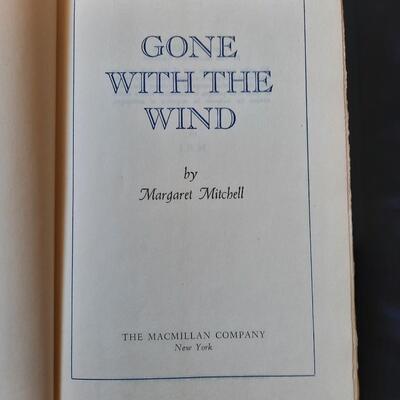 1936 Gone With the Wind Hardback Book