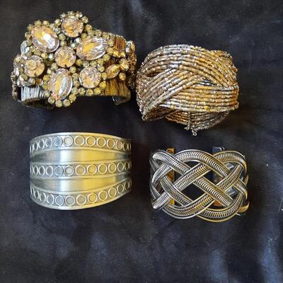 Cuff Bracelets Galore Lot of 12