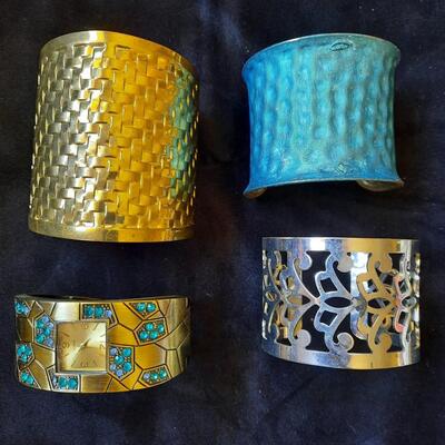 Cuff Bracelets Galore Lot of 12