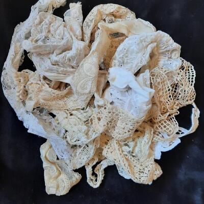 Handful of Vintage Lace