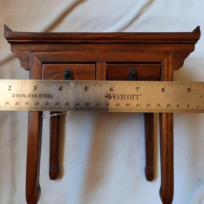 Miniature Asian Style Wood Table