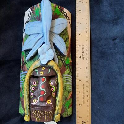 African Carved Wood Mask