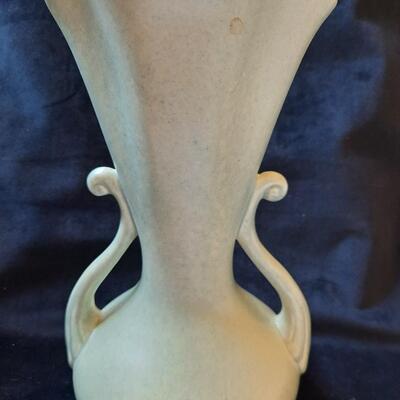 Red Wing Pottery Green Vase