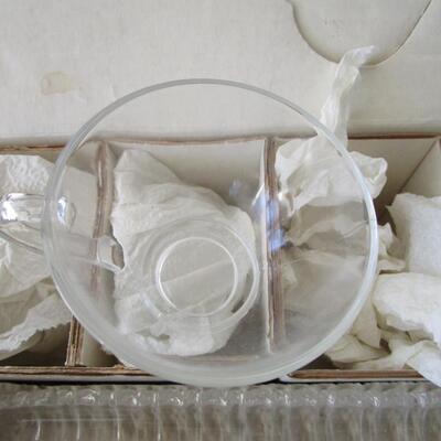 #24 Vintage Anchorglass serva-Snack