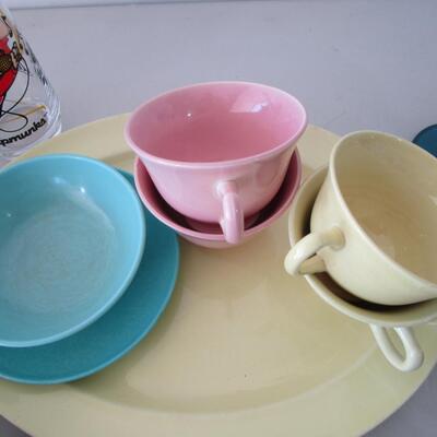 #36 Misc lot of dishes and cups