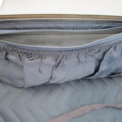 #44 American Tourister blue suitcase