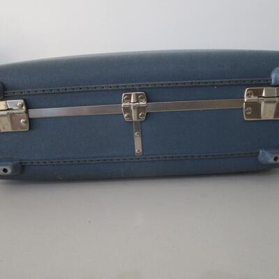 #44 American Tourister blue suitcase