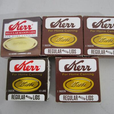 #68 New Kerr regular mouth canning lids