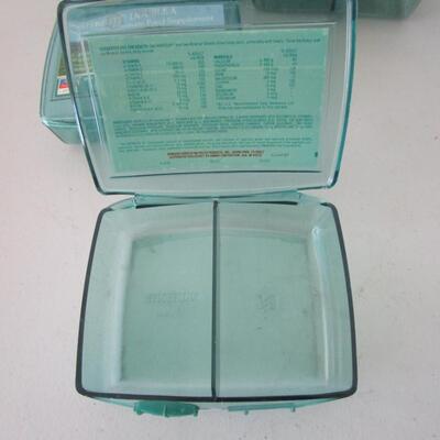 #76 5- Plastic storage containers