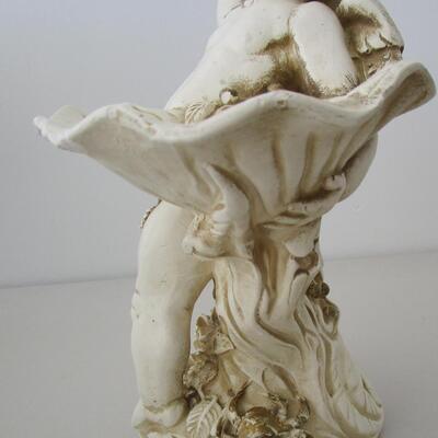 #78 Cherub statue
